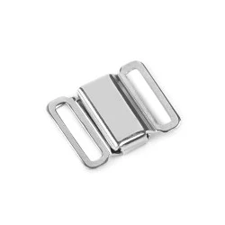 Închizătoare magnatică papion - Nichel (1 Set)