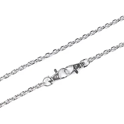 Lanț cu carabină pentru poșete, 120 cm - Nichel (1 Bucată)