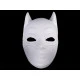 Mască de carnaval decorabilă - Alb (1 Bucată)