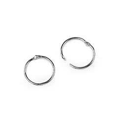 Inel cărți, albume, quiet book - Nichel (10 Bucăți)