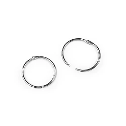 Inel cărți, albume, quiet book - Nichel (10 Bucăți)