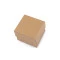 Cutie cadou / bijuterii, 5x5 cm - Maro natural (2 Bucăți) Cutie cadou / bijuterii, 5x5 cm - Maro natural (2 Bucăți)