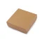 Cutie cadou / bijuterii , 9x9 cm - Maro natural (1 Bucată) Cutie cadou / bijuterii , 9x9 cm - Maro natural (1 Bucată)