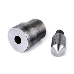 Matriță pentru găurit materiale textile ø5; 7; 8; 10 mm - Nichel (1 Set)