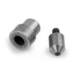 Matriță pentru găurit materiale textile, ø12; 18; 20 mm - Nichel (1 Set)