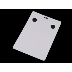 Card expunere batice, 21x29,7 cm - Alb (100 Bucăți)