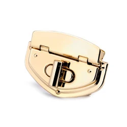 Închizătoare geantă / poșetă, 39x54 mm - Auriu clasic (1 Set)