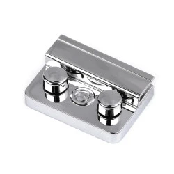 Închizătoare geantă / poșetă, 32x46 mm - Nichel (10 Seturi)