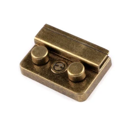 Închizătoare geantă / poșetă, 32x46 mm - Alamă antică (1 Set)