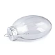 Globuri transparente decorabile, diverse forme - Transparent (24 Bucăți)