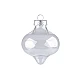 Globuri transparente decorabile, diverse forme - Transparent (24 Bucăți)