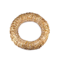 Coroniță din paie, ø50 cm - Natur (1 Bucată)