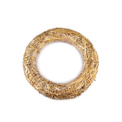 Coroniță din paie, ø40 cm - Natur (1 Bucată)