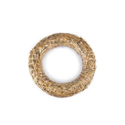 Coroniță din paie, ø30 cm - Natur (1 Bucată)