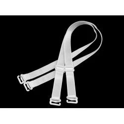 Bretele sutien, lățime 12 mm - Alb (1 Pereche)