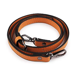 Toartă geantă cu carabină latime 1,5 cm - Maro bronz (1 Bucată)