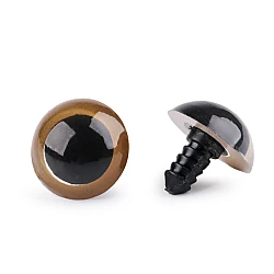 Ochi pentru jucării cu dispozitiv de siguranță, ø20 mm - Bej (20 Seturi)