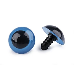 Ochi pentru jucării cu dispozitiv de siguranță, ø20 mm - Albastru delta (20 Seturi)