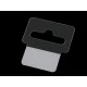 Agățători autoadezive de plastic cu eurohole, 30x30 mm, 30x35 mm - Transparent (100 Bucăți) Agățători autoadezive de plastic cu eurohole, 30x30 mm, 30x35 mm - Transparent (100 Bucăți)