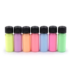 Set 7 culori pentru materiale textile art e miss, fluorescente - Mix nr. 3 (1 Set)