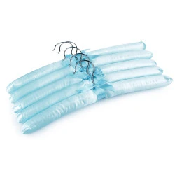 Umerașe satinate - Albastru deschis (5 Bucăți)