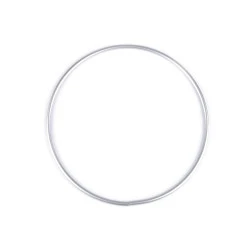 Cerc metalic, ø20 cm - Argintiu (1 Bucată)