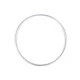 Cerc metalic, ø20 cm - Argintiu (10 Bucăți)