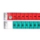Centimetru de croitorie, 150 cm - Multicolor (10 Bucăți)