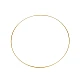 Cerc metalic ø60 cm - Auriu (1 Bucată)