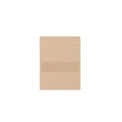 Pungi cu fermoar ziplock resigilabile - Natural mediu (10 Bucăți)