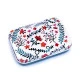 Cutie metalică cu capac - Roz antic deschis (1 Bucată) Cutie metalică cu capac - Roz antic deschis (1 Bucată)