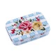 Cutie metalică cu capac - Roz antic deschis (1 Bucată) Cutie metalică cu capac - Roz antic deschis (1 Bucată)