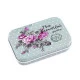 Cutie metalică cu capac - Roz antic deschis (1 Bucată) Cutie metalică cu capac - Roz antic deschis (1 Bucată)