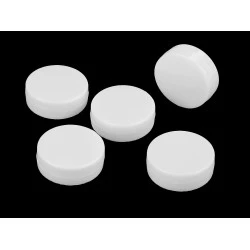 Zornaitoare pentru jucării, ø30 mm - Alb (20 Bucăți)