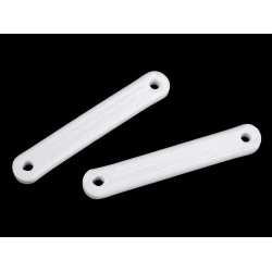 Greutați plumb pentru perdele și draperii, 25 g - Alb (2 Bucăți)