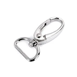 Carabină rotativă, 20 mm - Nichel (10 Bucăți)