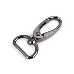 Carabină rotativă, 20 mm - Nichel negru (10 Bucăți)