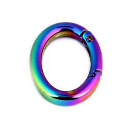 Inel / carabină ovală - Multicolor (1 Bucată)
