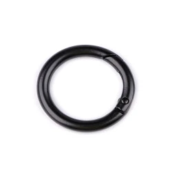 Inel carabină, ø25 mm - Lac negru (1 Bucată)