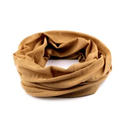 Eșarfă circulară multifuncțională - Maro bronz (1 Bucată)