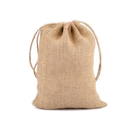 Săculeț din iută, 18x25 cm - Ecru natural (1 Bucată)