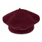 Beretă damă tonak 100% lână - Bordo (1 Bucată)