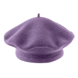 Beretă damă tonak 100% lână - Violet (1 Bucată)