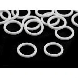 Inele și reglori sutien, lățime 12 mm - Alb (200 Bucăți)