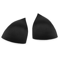 Cupe / bureți sutien cu efect push-up m - Negru (1 Pereche)