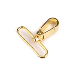 Carabină rotativă, 50 mm - Auriu deschis (10 Bucăți)