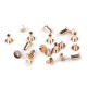 Butoni cu șurub pentru pielarie, ø10 mm - Auriu rose (50 Perechi) Butoni cu șurub pentru pielarie, ø10 mm - Auriu rose (50 Perechi)