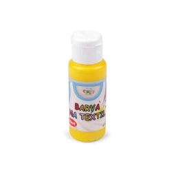 Vopsea textile, 60 ml - Galben (1 Bucată)
