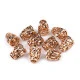 Terminație  șnur ø4,5 mm / ornament metalic - Nichel (20 Bucăți) Terminație  șnur ø4,5 mm / ornament metalic - Nichel (20 Bucăți)