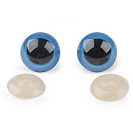 Ochi pentru jucării cu dispozitiv de siguranță,ø18 mm - Albastru delta (20 Seturi)